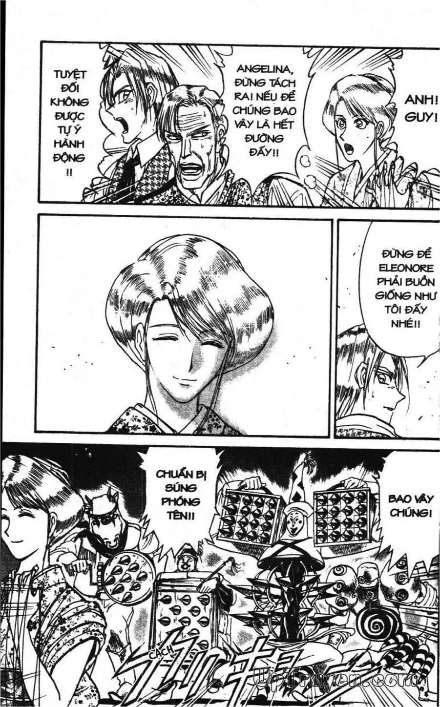 Truyện Tranh Gánh Xiếc Quái Dị - Karakuri Circus trang 5