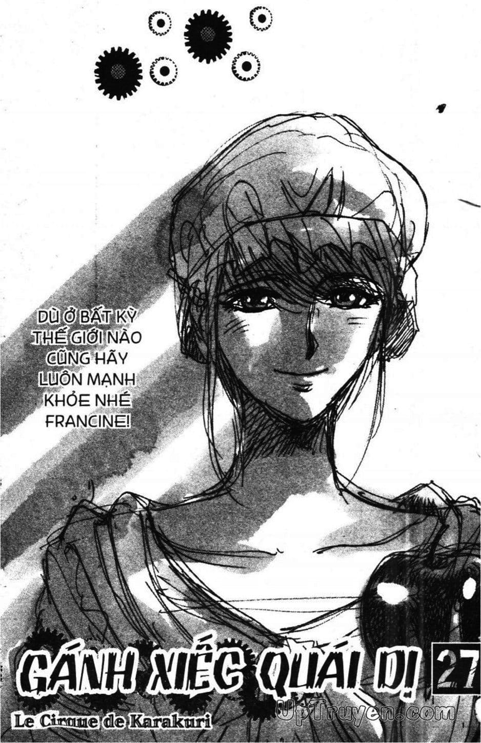 Truyện Tranh Gánh Xiếc Quái Dị - Karakuri Circus trang 5