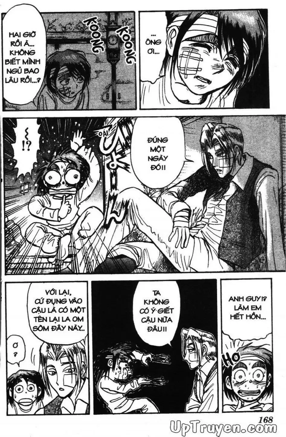 Truyện Tranh Gánh Xiếc Quái Dị - Karakuri Circus trang 5