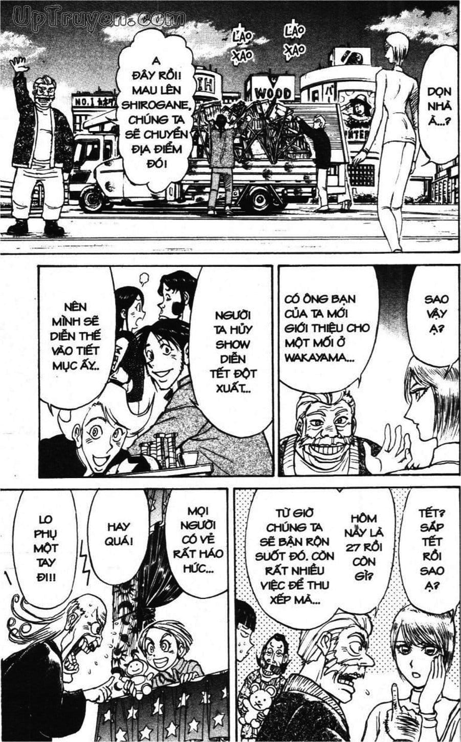 Truyện Tranh Gánh Xiếc Quái Dị - Karakuri Circus trang 5