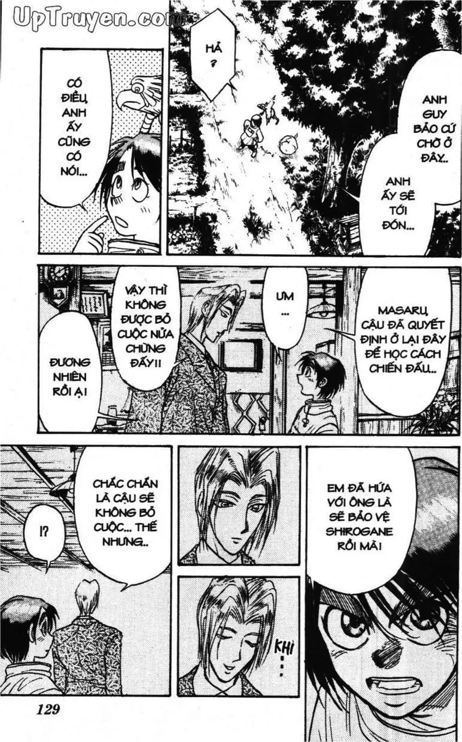 Truyện Tranh Gánh Xiếc Quái Dị - Karakuri Circus trang 5