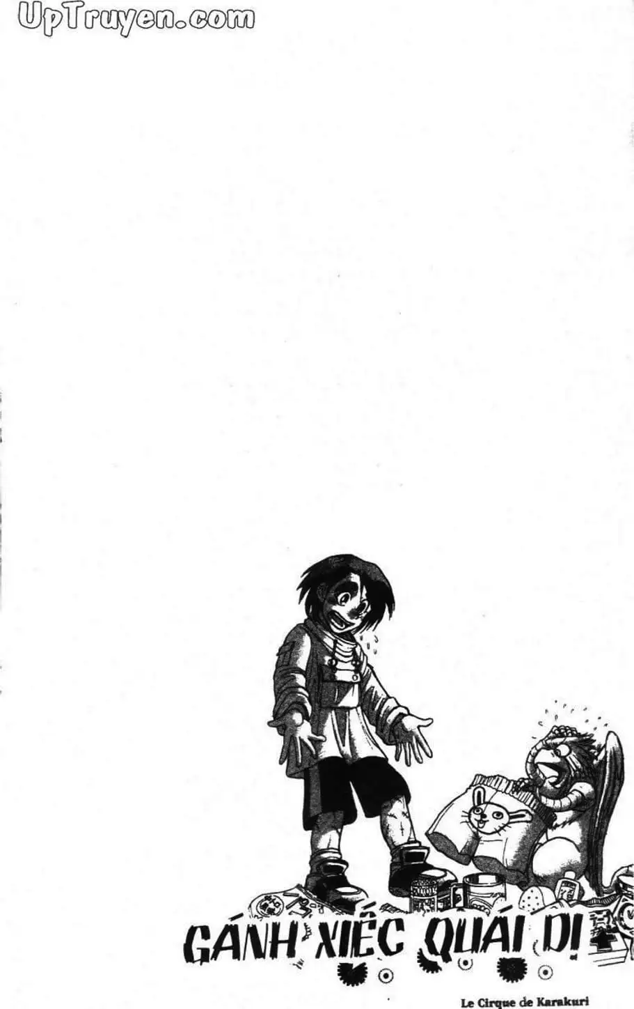Truyện Tranh Gánh Xiếc Quái Dị - Karakuri Circus trang 5