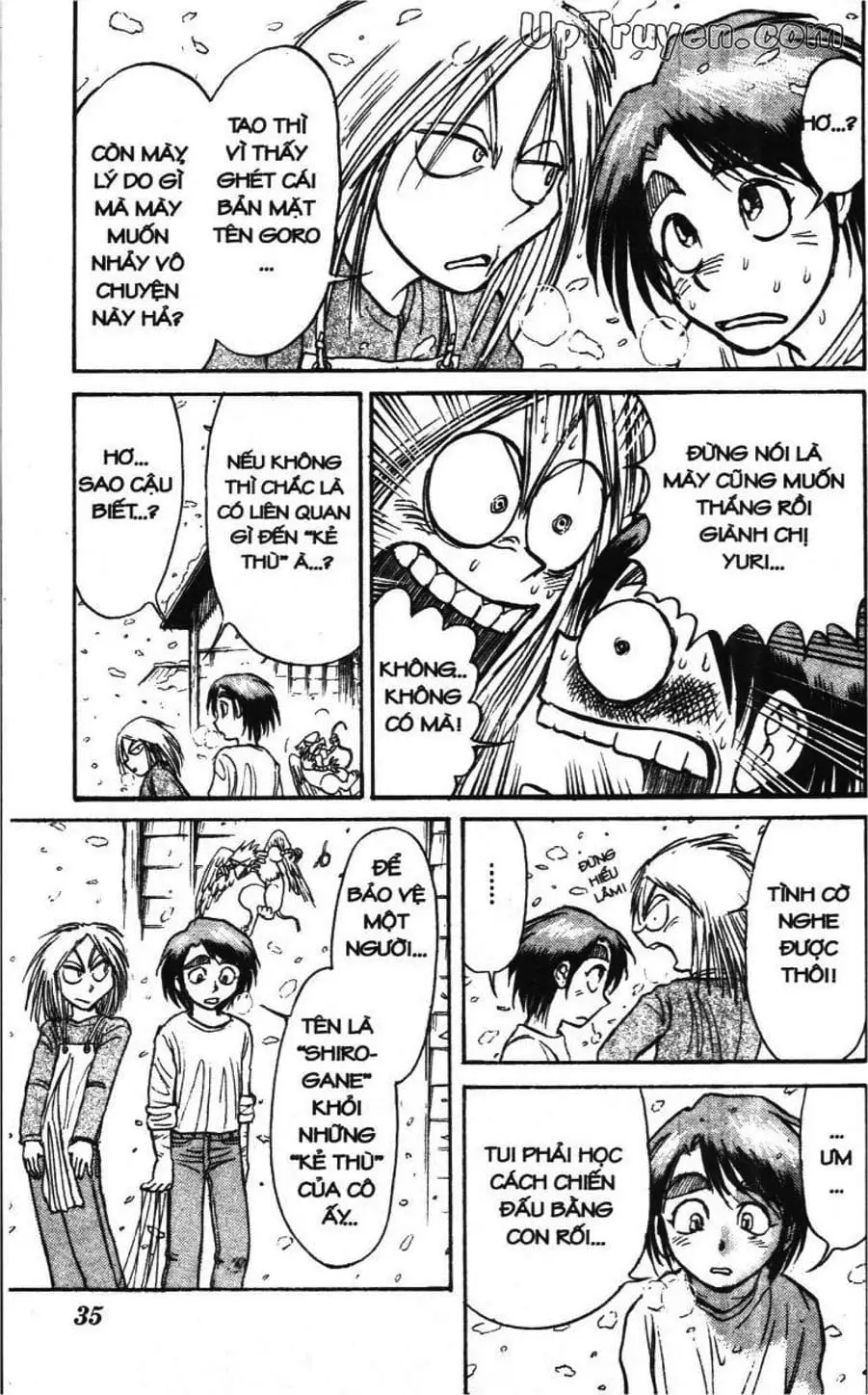 Truyện Tranh Gánh Xiếc Quái Dị - Karakuri Circus trang 5