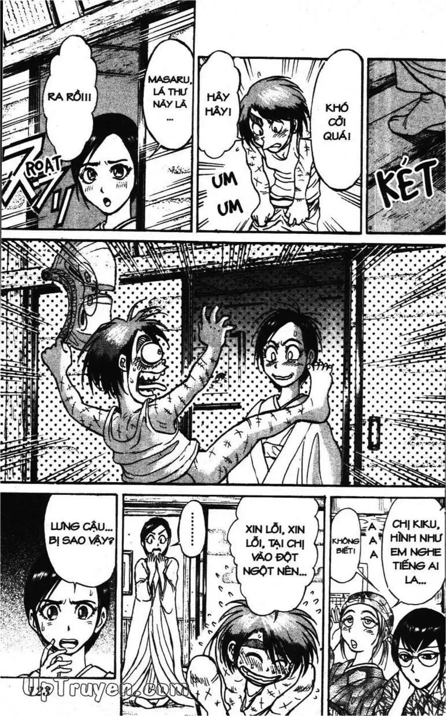 Truyện Tranh Gánh Xiếc Quái Dị - Karakuri Circus trang 5