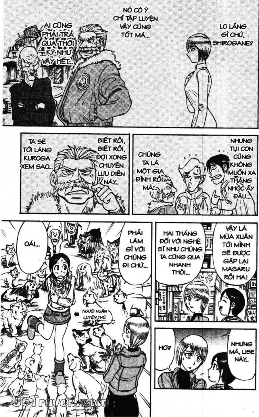 Truyện Tranh Gánh Xiếc Quái Dị - Karakuri Circus trang 5