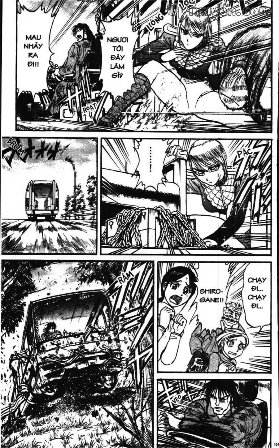 Truyện Tranh Gánh Xiếc Quái Dị - Karakuri Circus trang 5