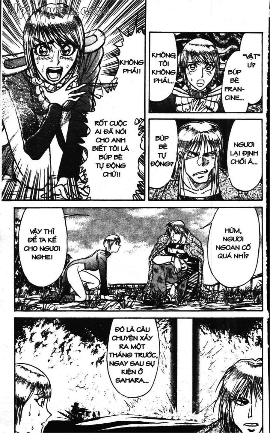 Truyện Tranh Gánh Xiếc Quái Dị - Karakuri Circus trang 5