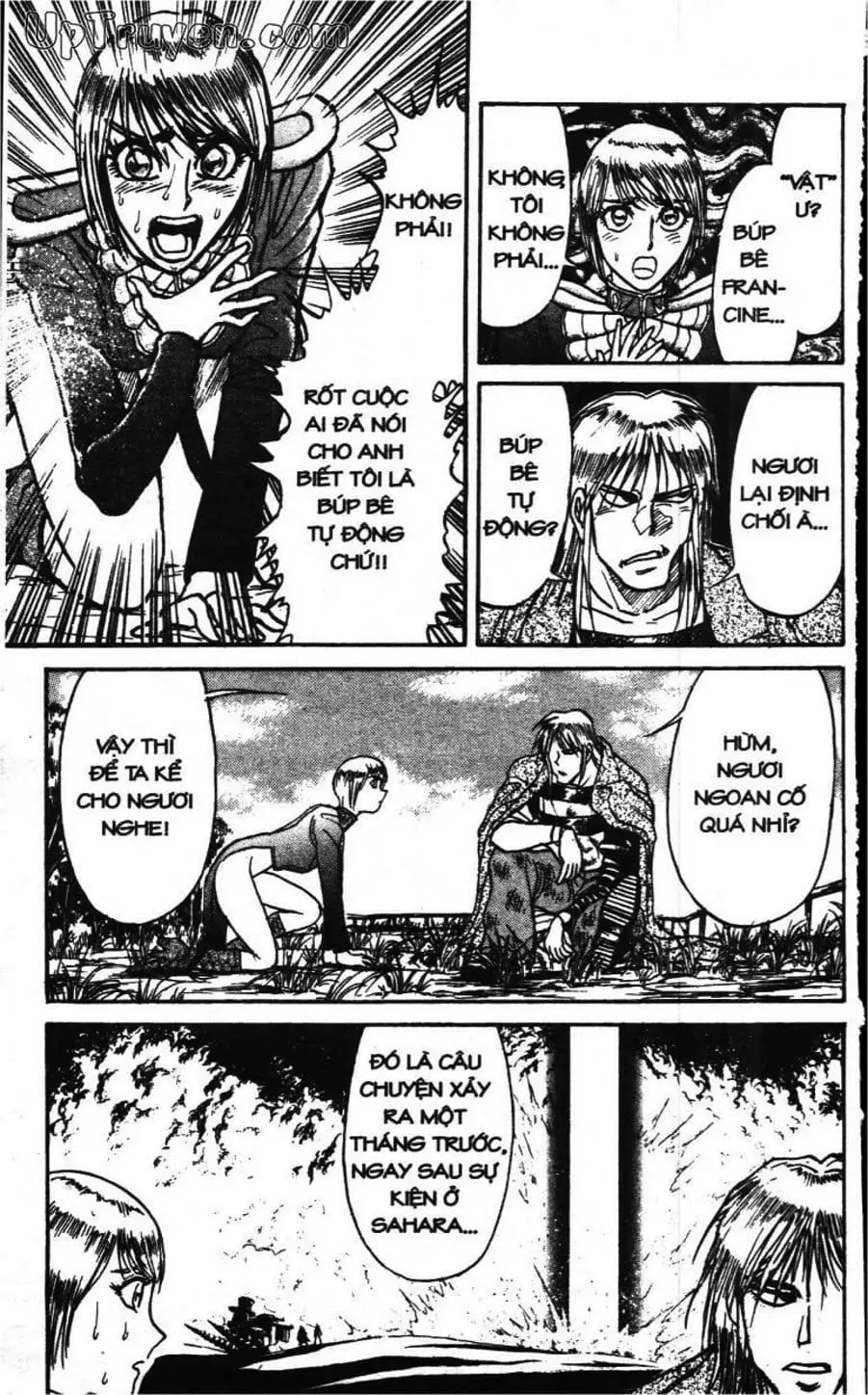 Truyện Tranh Gánh Xiếc Quái Dị - Karakuri Circus trang 5