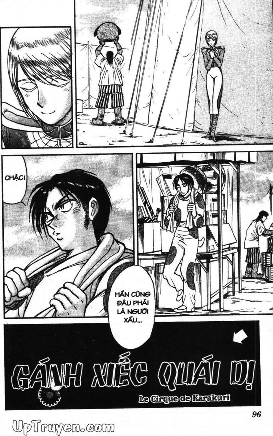 Truyện Tranh Gánh Xiếc Quái Dị - Karakuri Circus trang 5