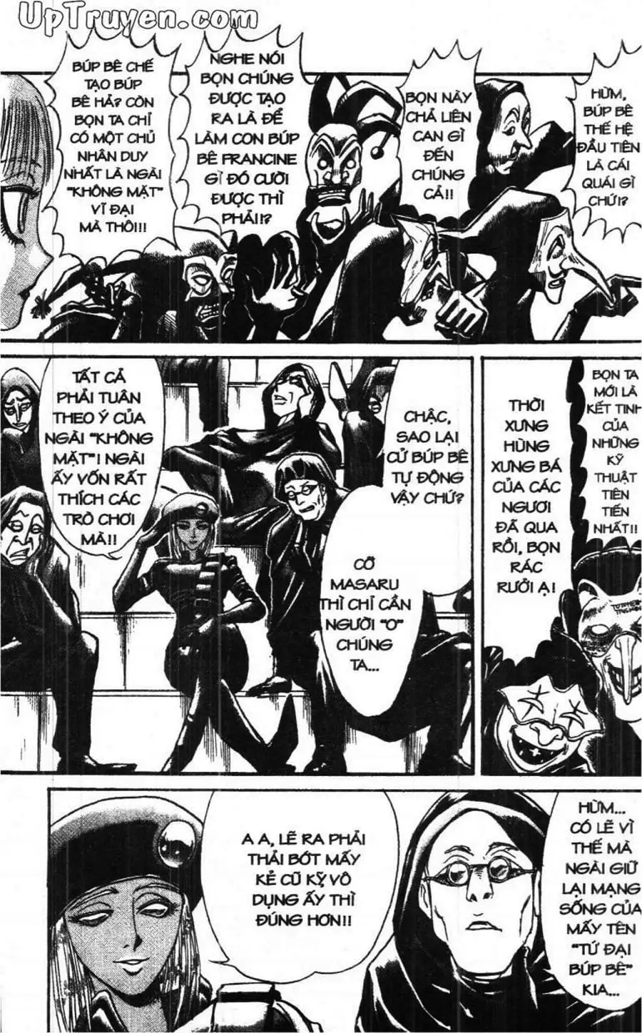 Truyện Tranh Gánh Xiếc Quái Dị - Karakuri Circus trang 5