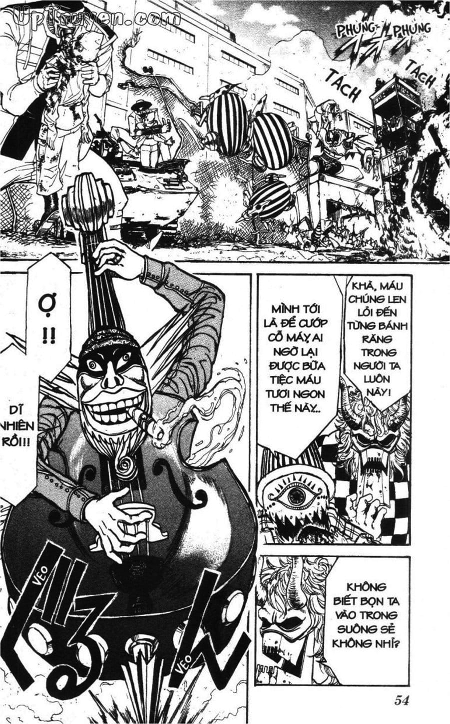 Truyện Tranh Gánh Xiếc Quái Dị - Karakuri Circus trang 5