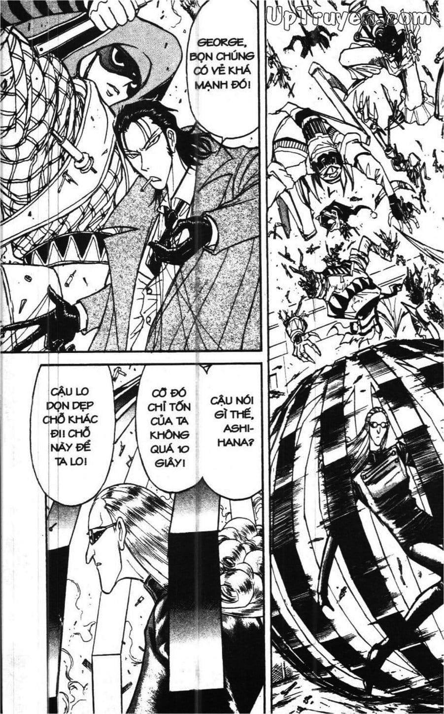 Truyện Tranh Gánh Xiếc Quái Dị - Karakuri Circus trang 5