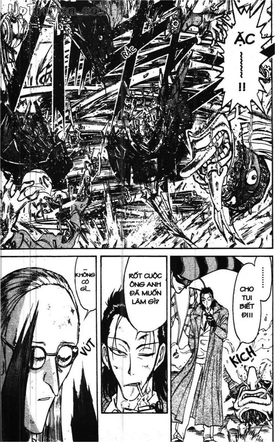 Truyện Tranh Gánh Xiếc Quái Dị - Karakuri Circus trang 5