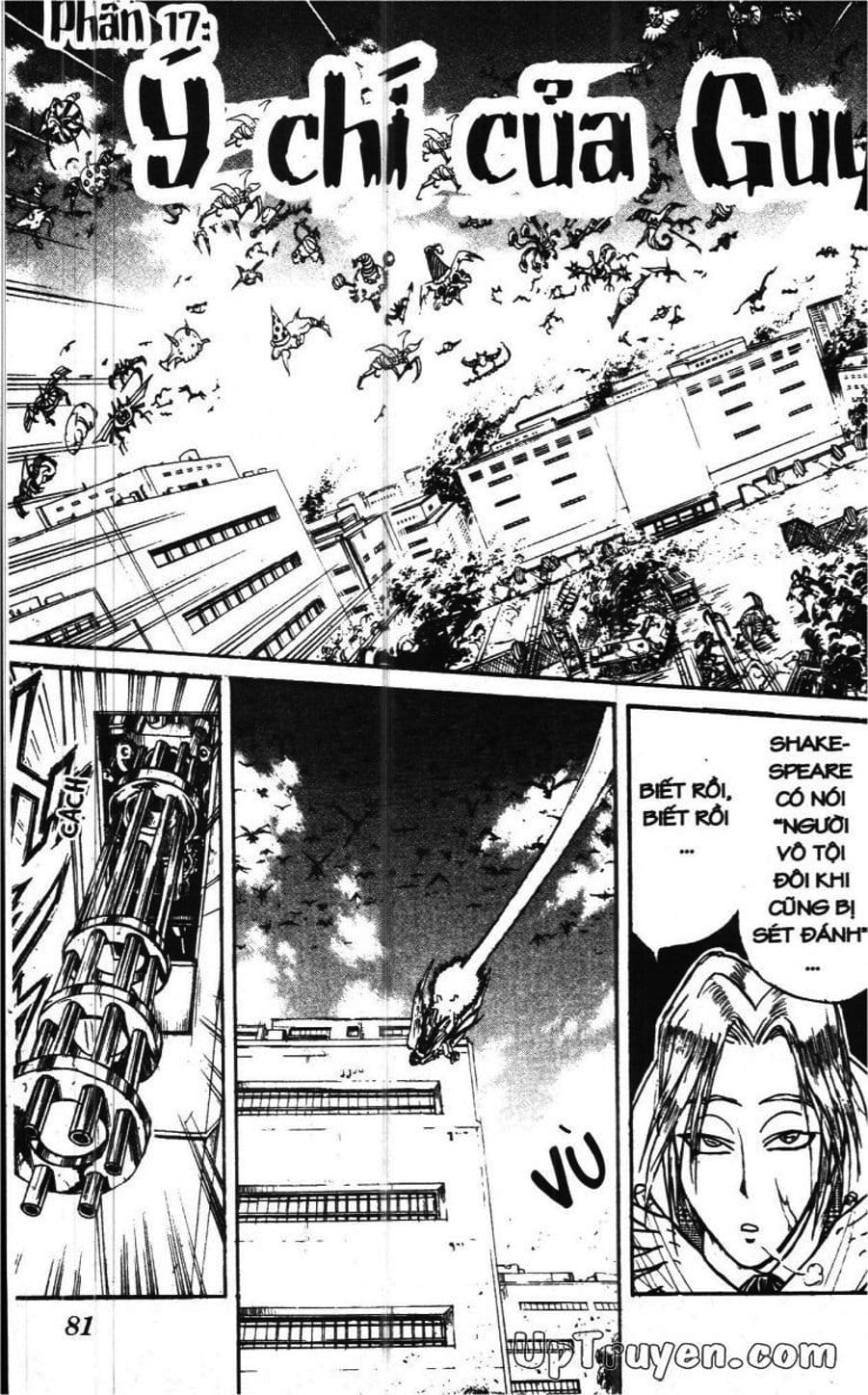 Truyện Tranh Gánh Xiếc Quái Dị - Karakuri Circus trang 5