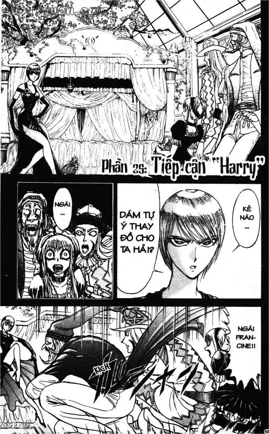 Truyện Tranh Gánh Xiếc Quái Dị - Karakuri Circus trang 5
