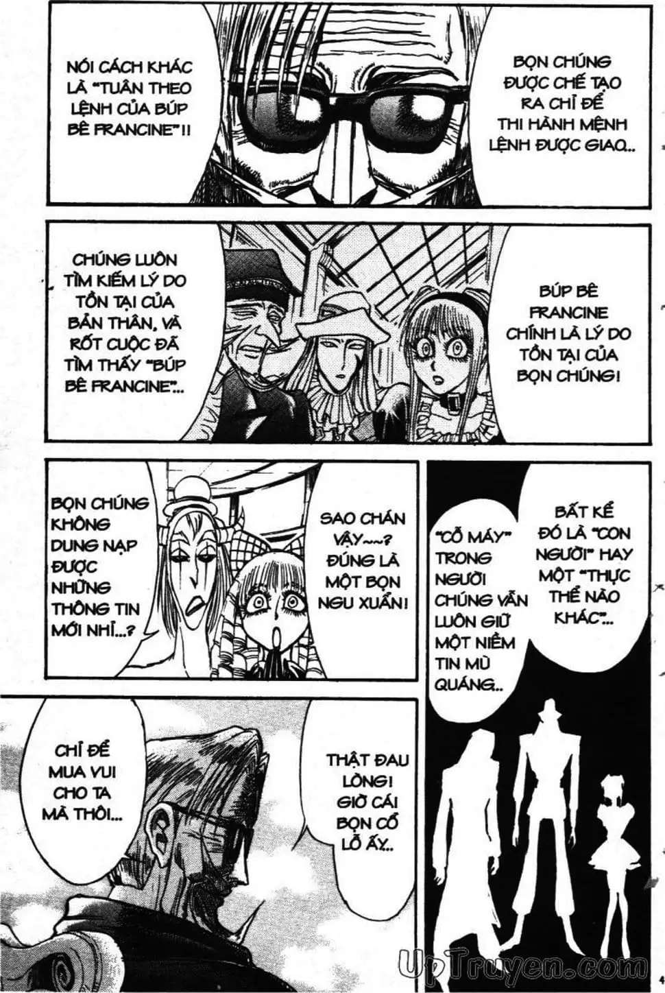 Truyện Tranh Gánh Xiếc Quái Dị - Karakuri Circus trang 5