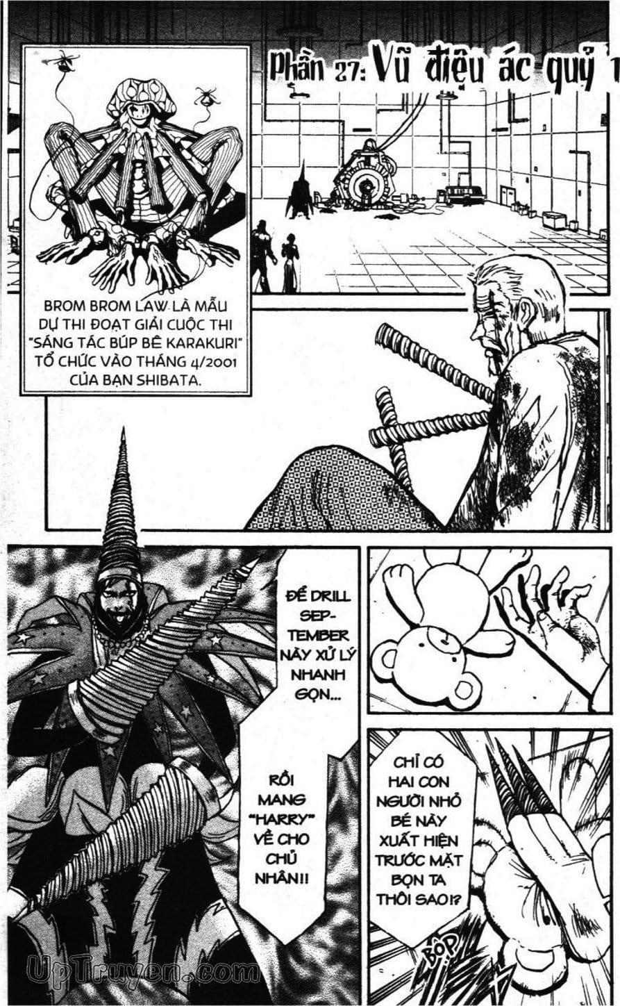 Truyện Tranh Gánh Xiếc Quái Dị - Karakuri Circus trang 5