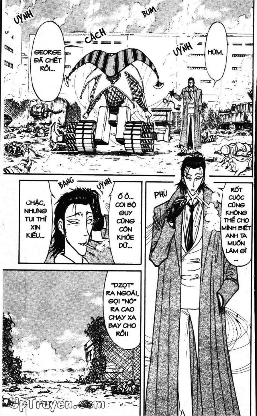 Truyện Tranh Gánh Xiếc Quái Dị - Karakuri Circus trang 5