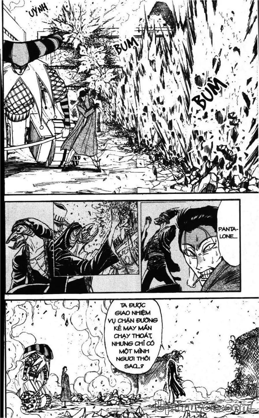 Truyện Tranh Gánh Xiếc Quái Dị - Karakuri Circus trang 5