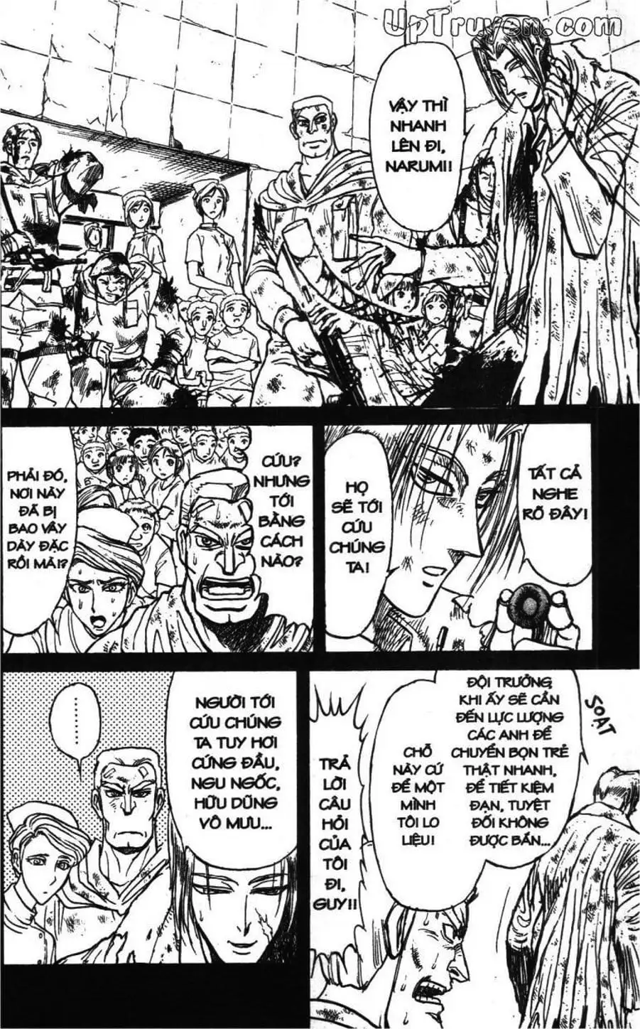 Truyện Tranh Gánh Xiếc Quái Dị - Karakuri Circus trang 5