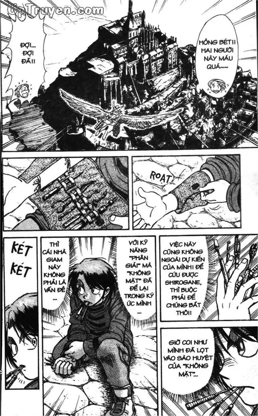 Truyện Tranh Gánh Xiếc Quái Dị - Karakuri Circus trang 5