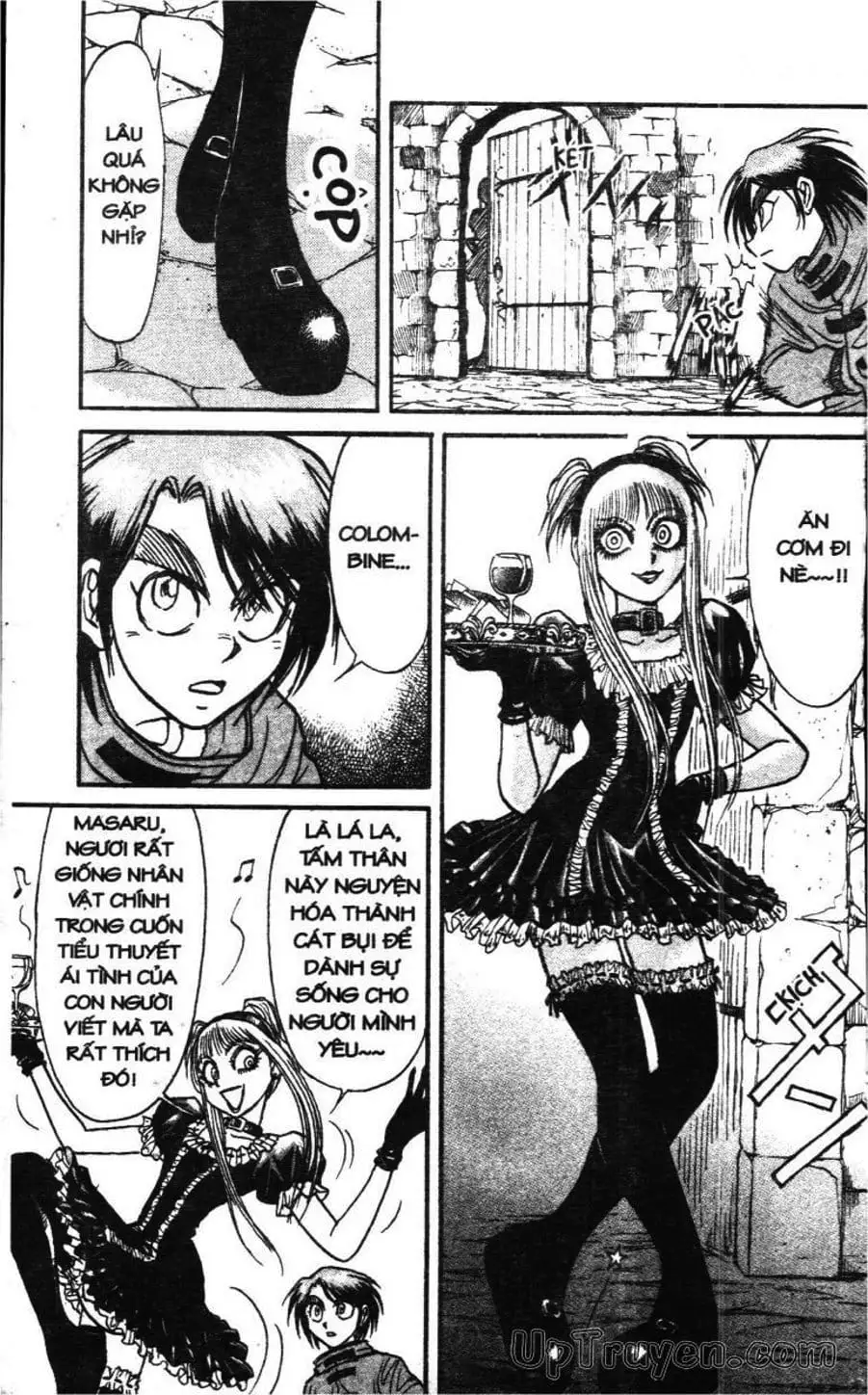 Truyện Tranh Gánh Xiếc Quái Dị - Karakuri Circus trang 5