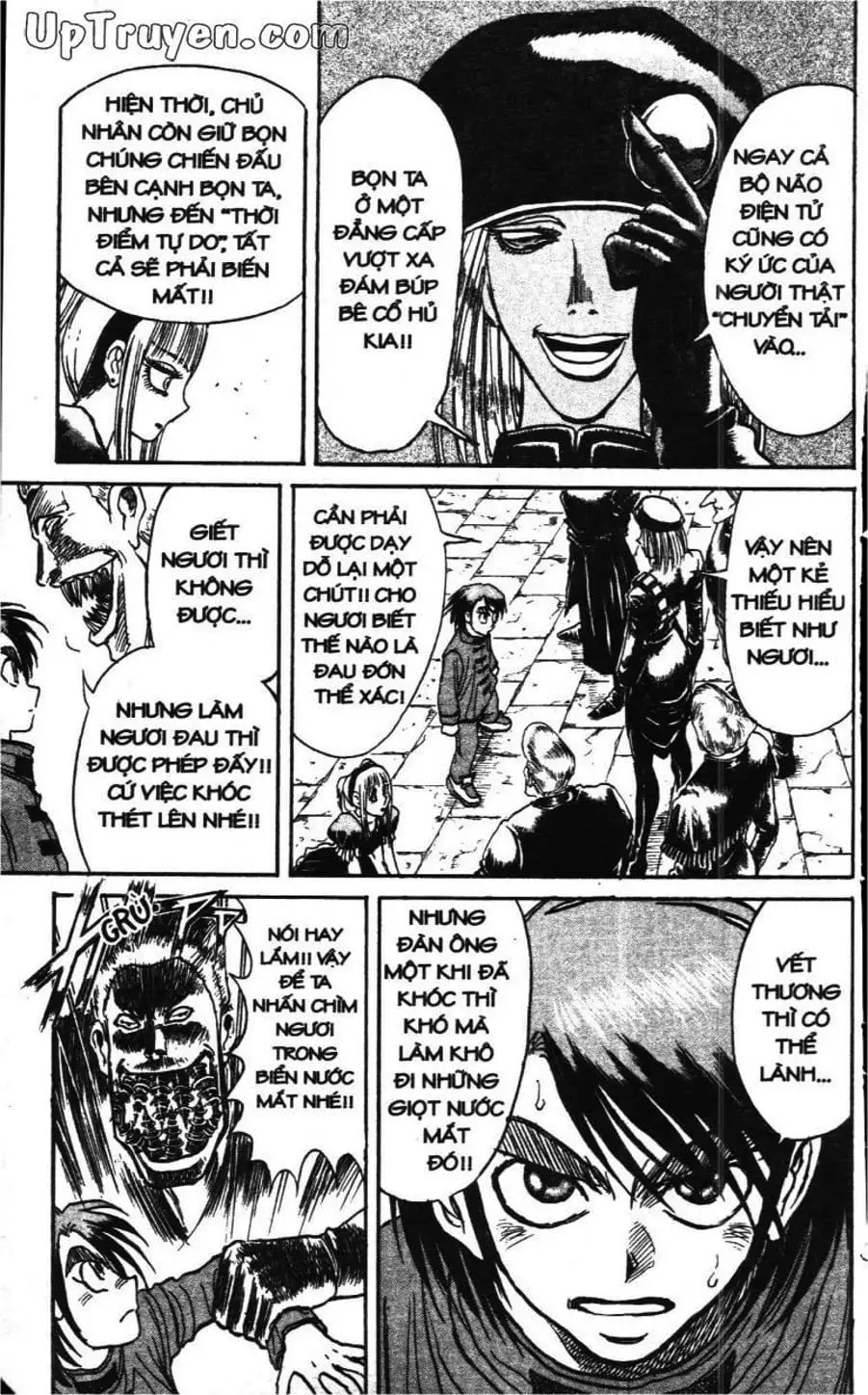 Truyện Tranh Gánh Xiếc Quái Dị - Karakuri Circus trang 5