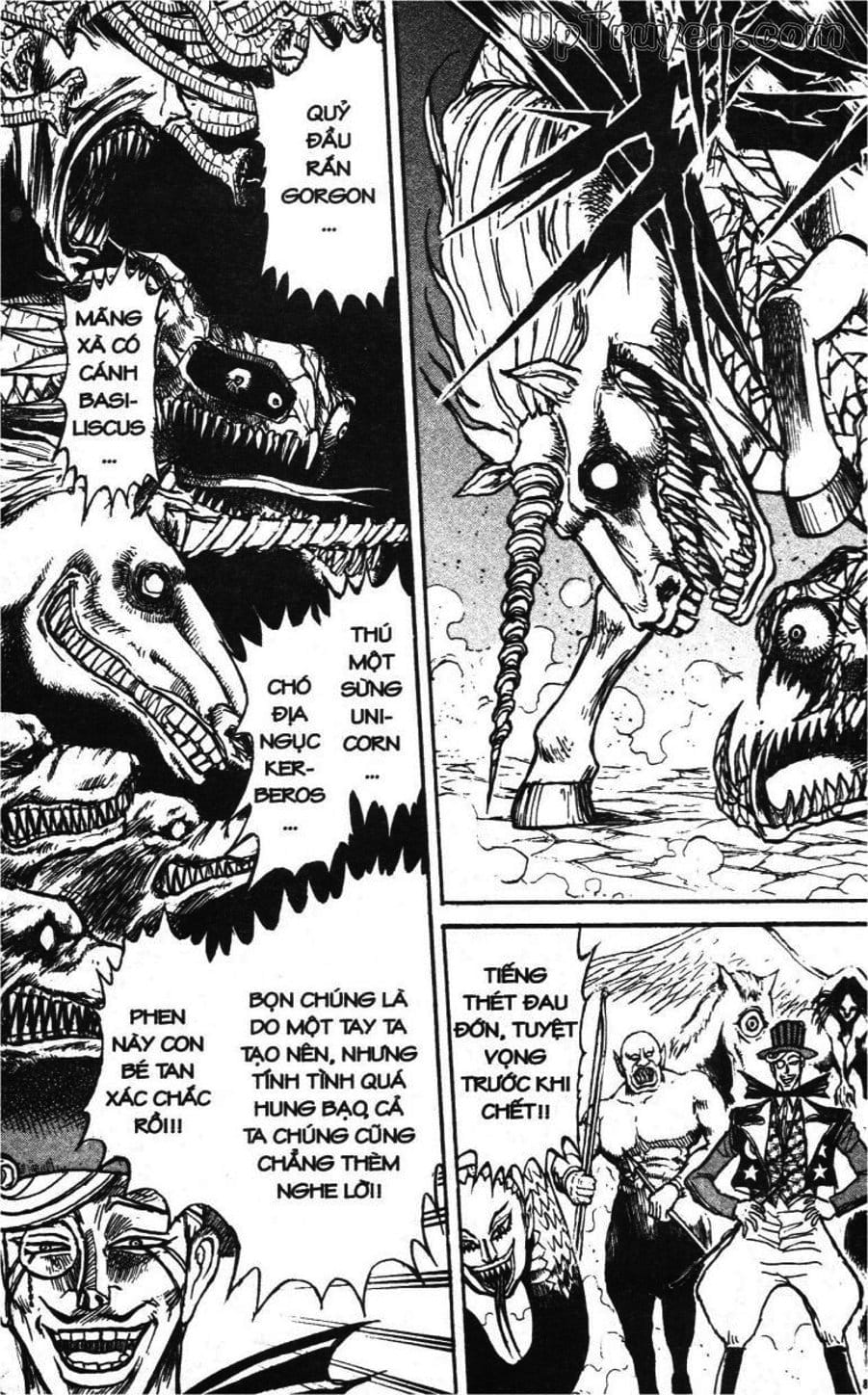 Truyện Tranh Gánh Xiếc Quái Dị - Karakuri Circus trang 5