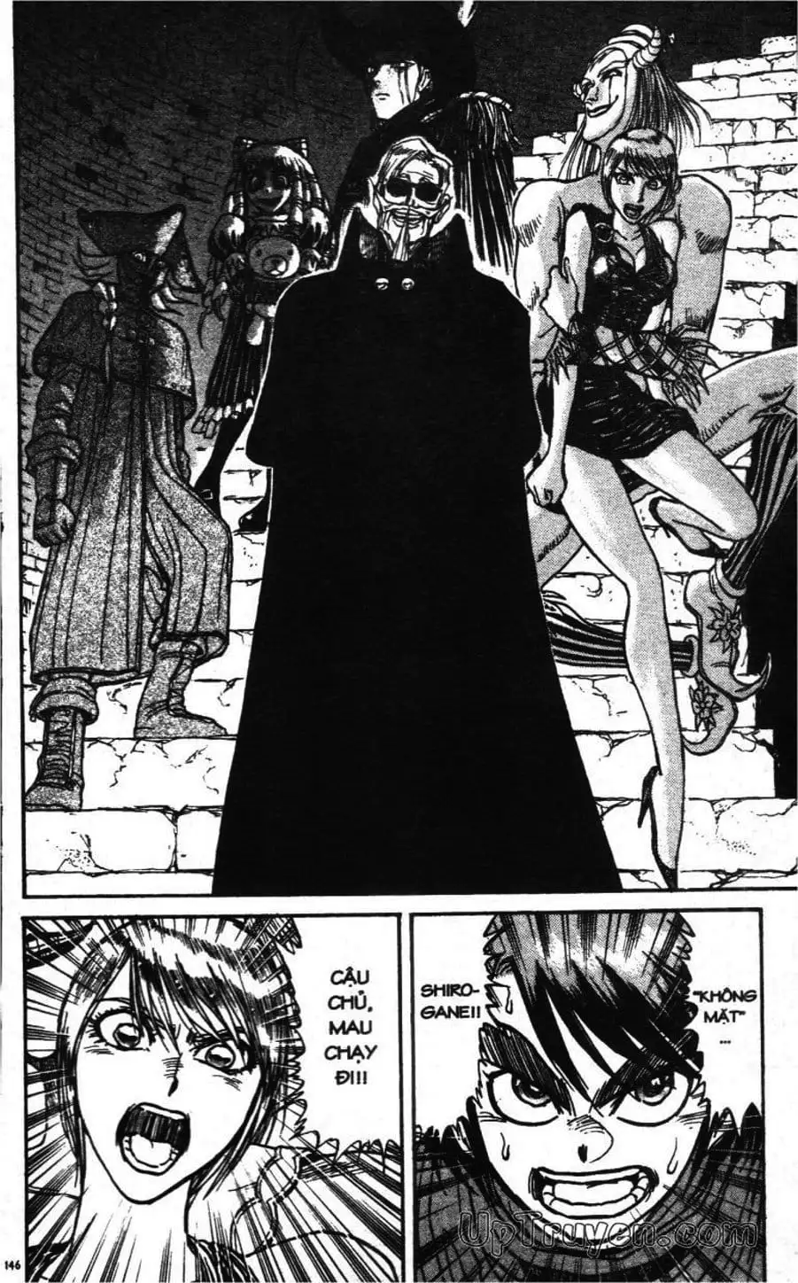 Truyện Tranh Gánh Xiếc Quái Dị - Karakuri Circus trang 5