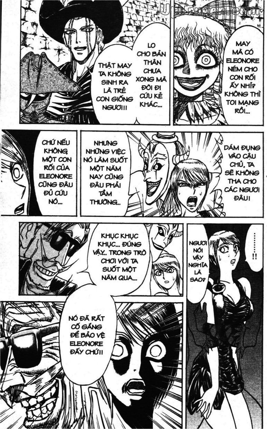 Truyện Tranh Gánh Xiếc Quái Dị - Karakuri Circus trang 5