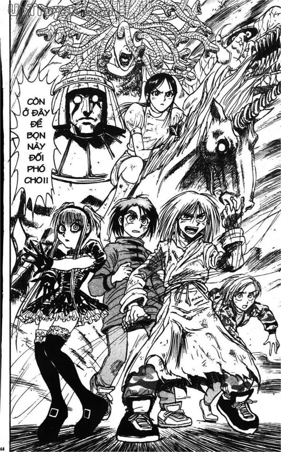 Truyện Tranh Gánh Xiếc Quái Dị - Karakuri Circus trang 5