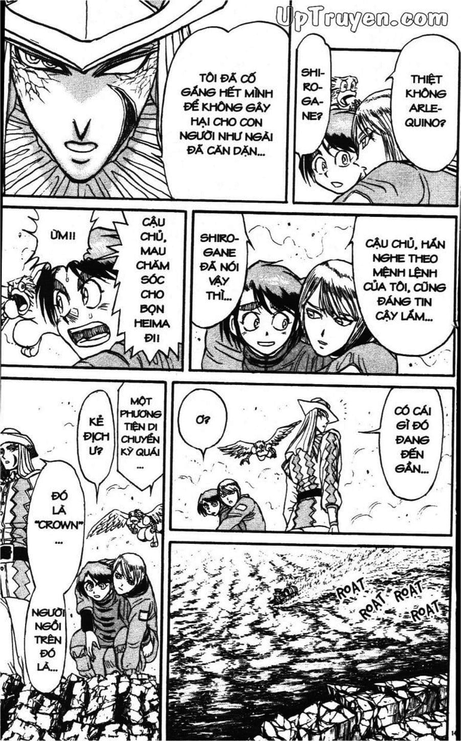 Truyện Tranh Gánh Xiếc Quái Dị - Karakuri Circus trang 5