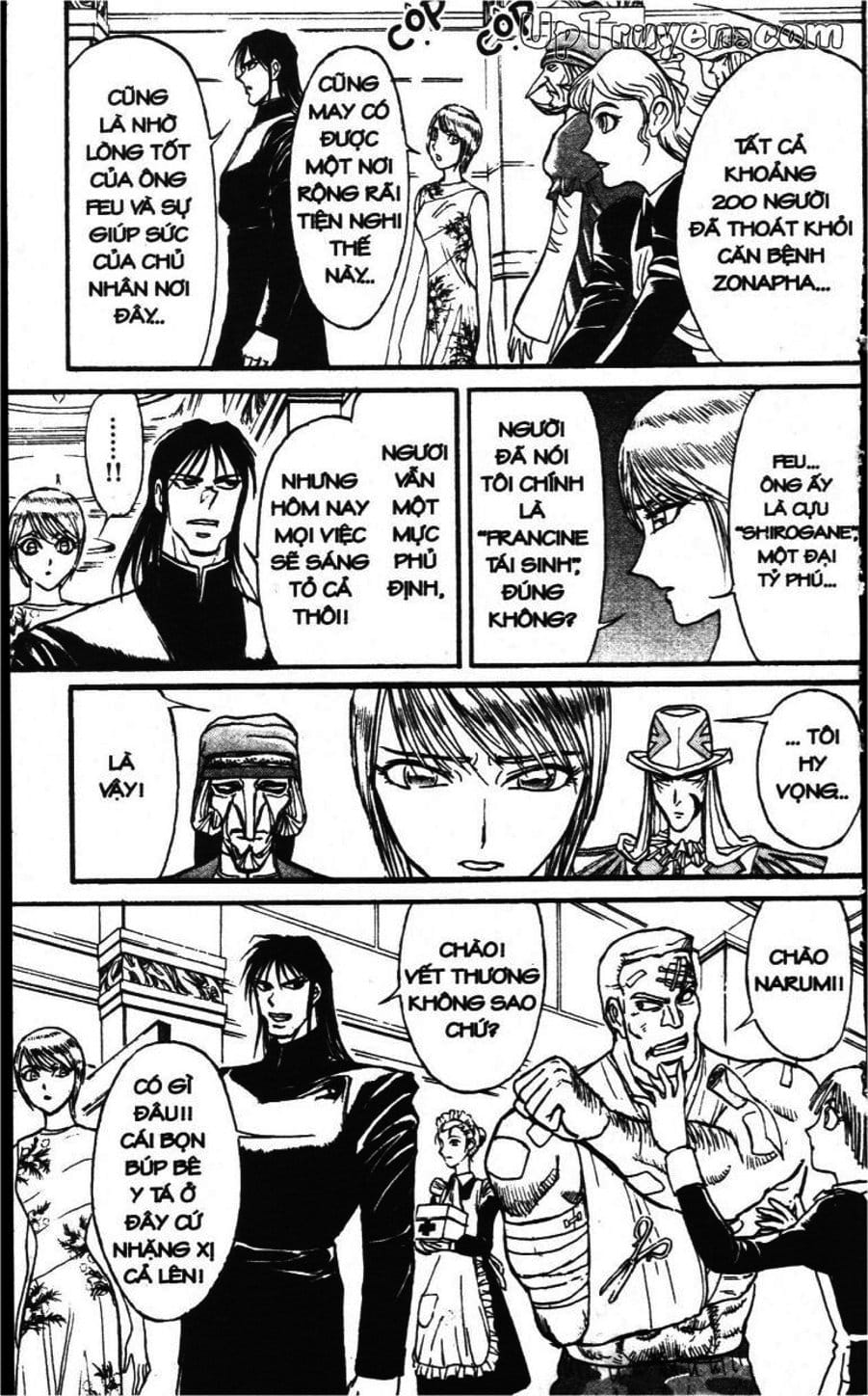 Truyện Tranh Gánh Xiếc Quái Dị - Karakuri Circus trang 5