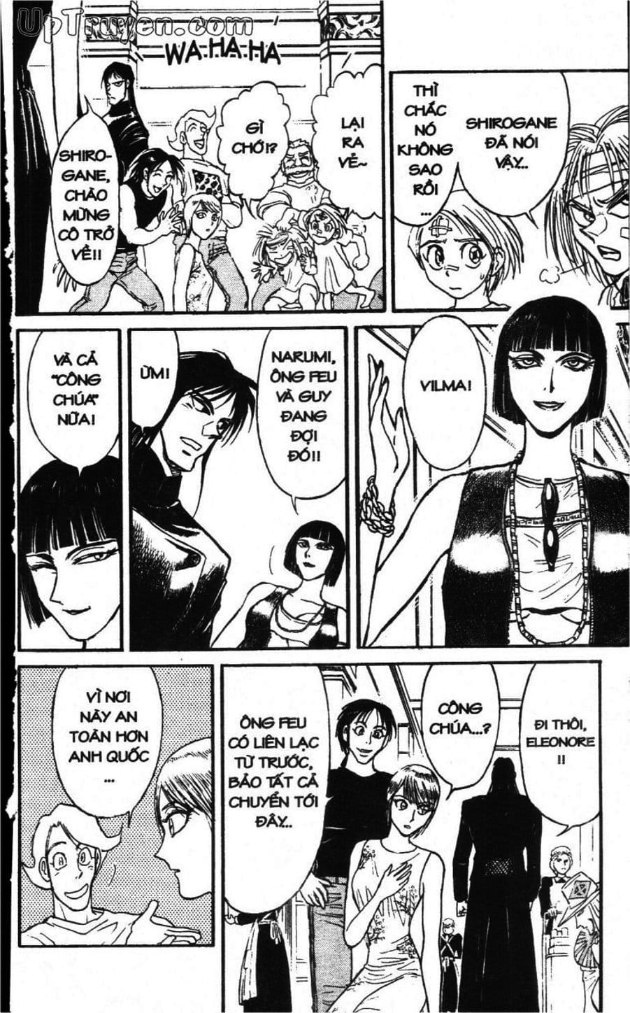 Truyện Tranh Gánh Xiếc Quái Dị - Karakuri Circus trang 5