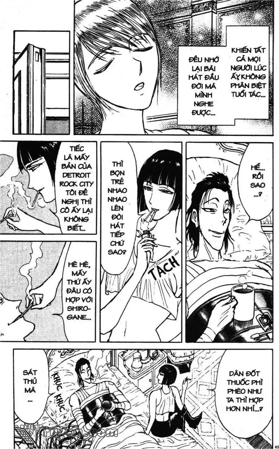 Truyện Tranh Gánh Xiếc Quái Dị - Karakuri Circus trang 5