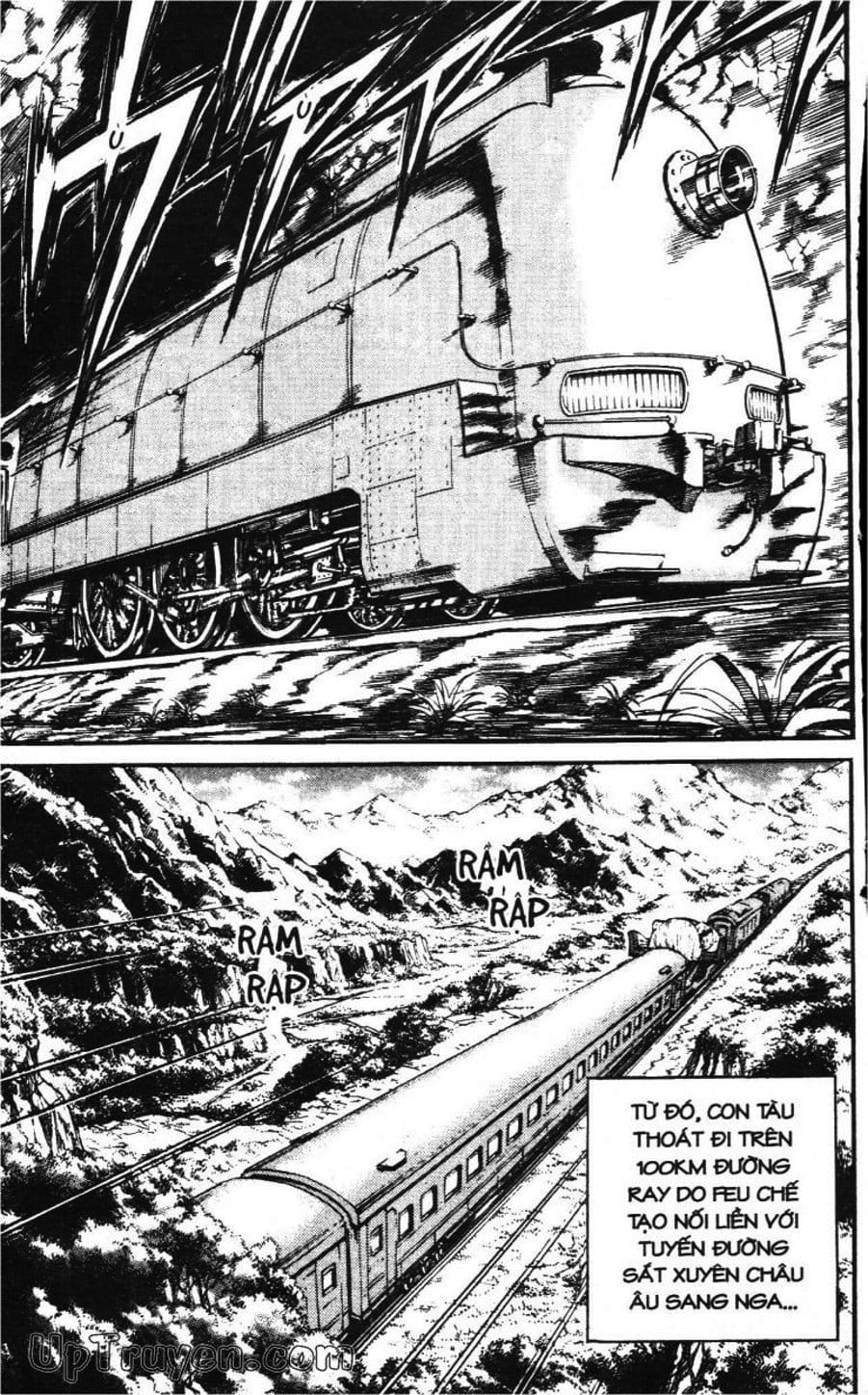 Truyện Tranh Gánh Xiếc Quái Dị - Karakuri Circus trang 5