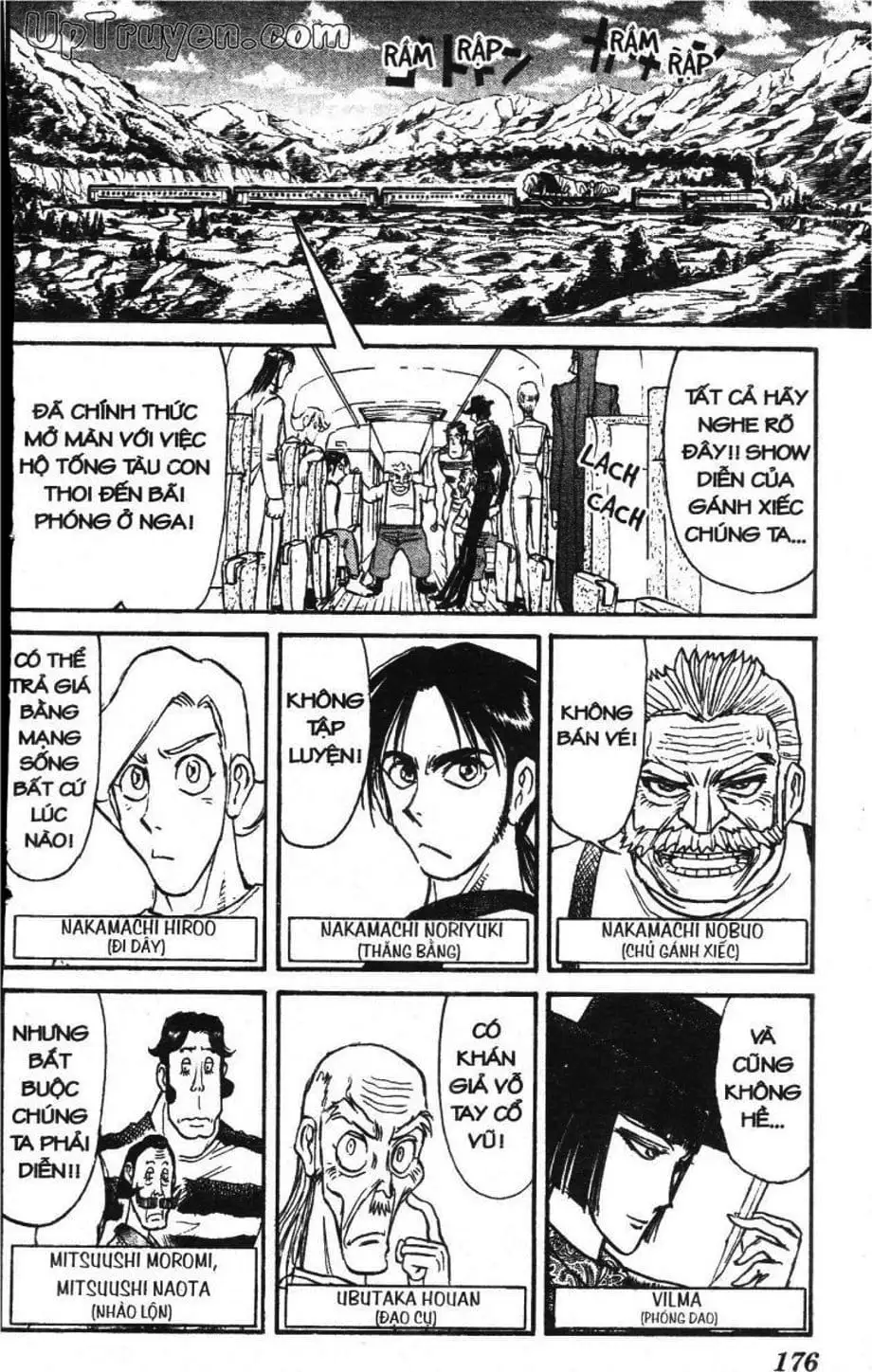 Truyện Tranh Gánh Xiếc Quái Dị - Karakuri Circus trang 5