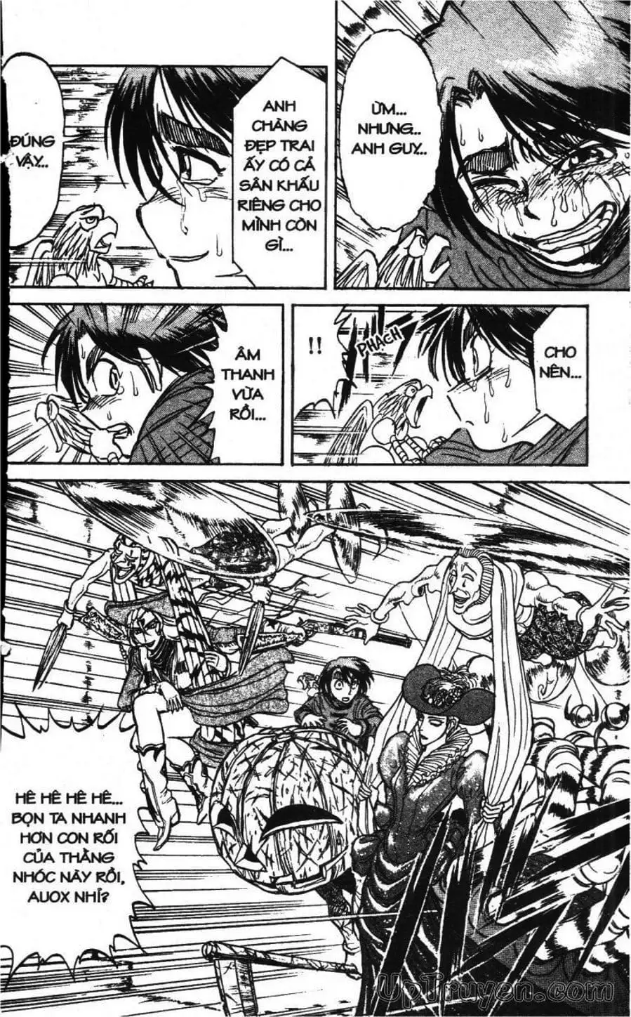 Truyện Tranh Gánh Xiếc Quái Dị - Karakuri Circus trang 5