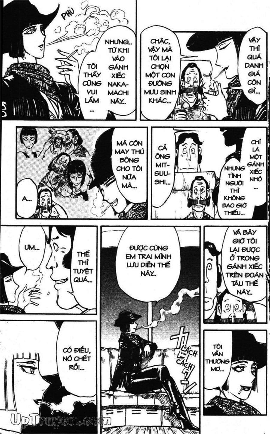 Truyện Tranh Gánh Xiếc Quái Dị - Karakuri Circus trang 5