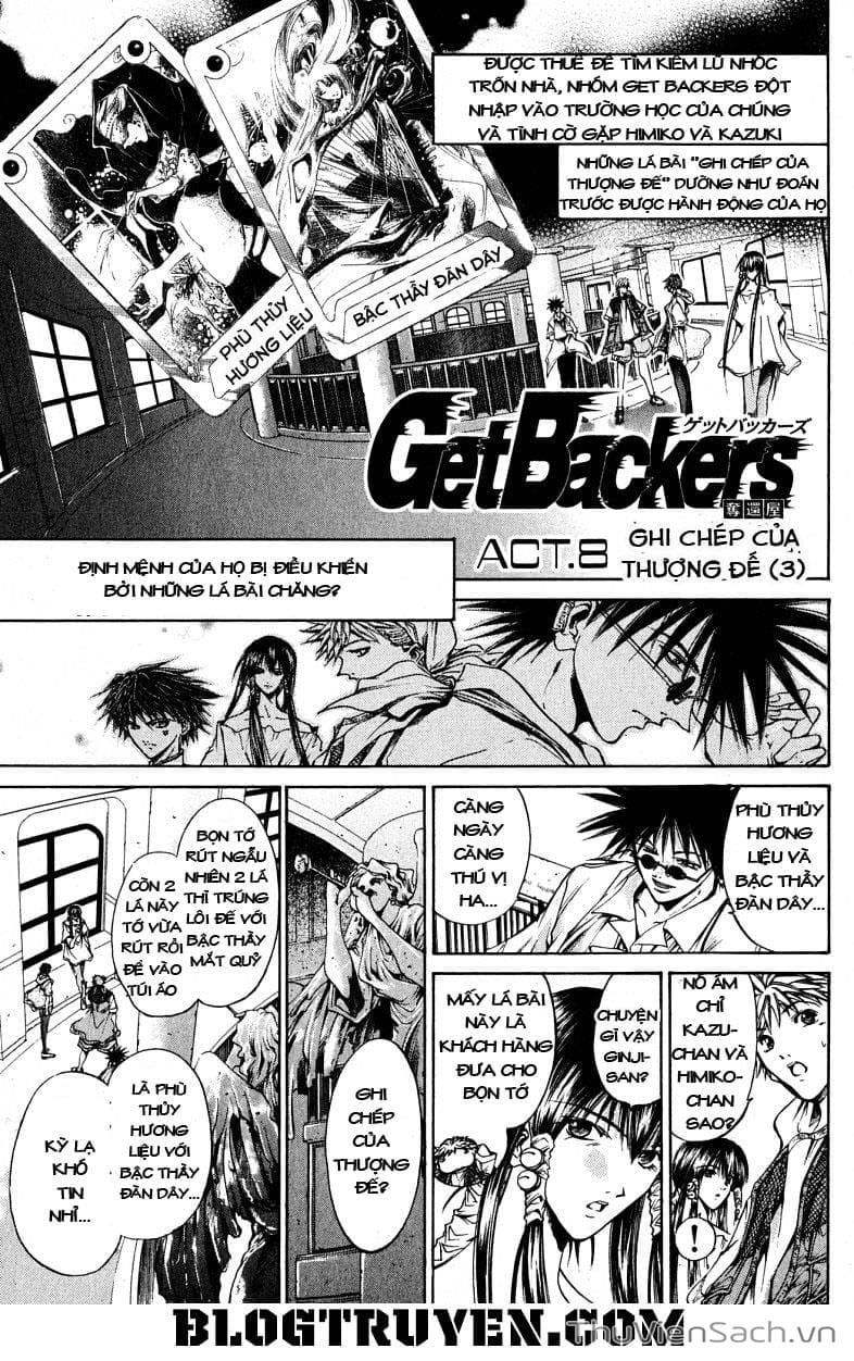 Truyện Tranh Người Thu Hồi - Get Backers trang 8