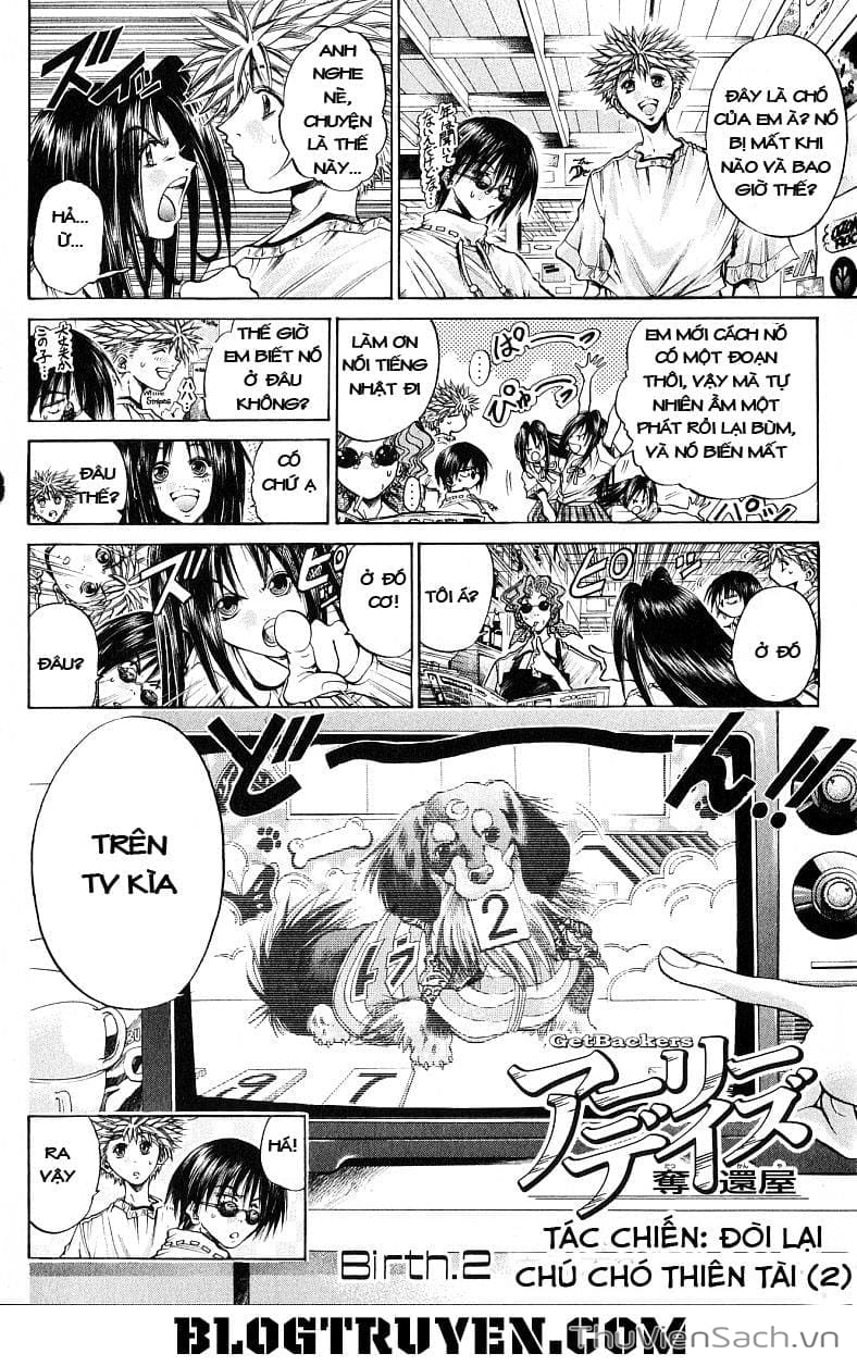 Truyện Tranh Người Thu Hồi - Get Backers trang 8