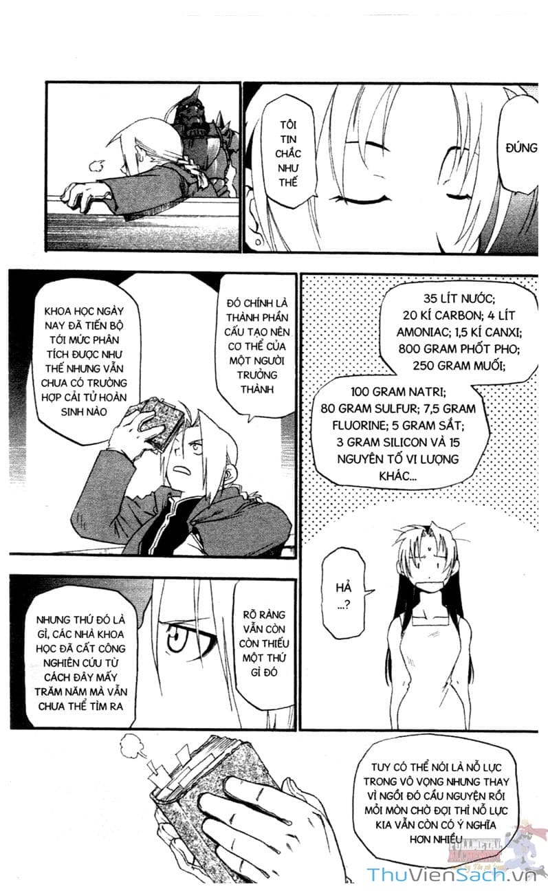Truyện Tranh Giả Kim Thuật Sư trang 4