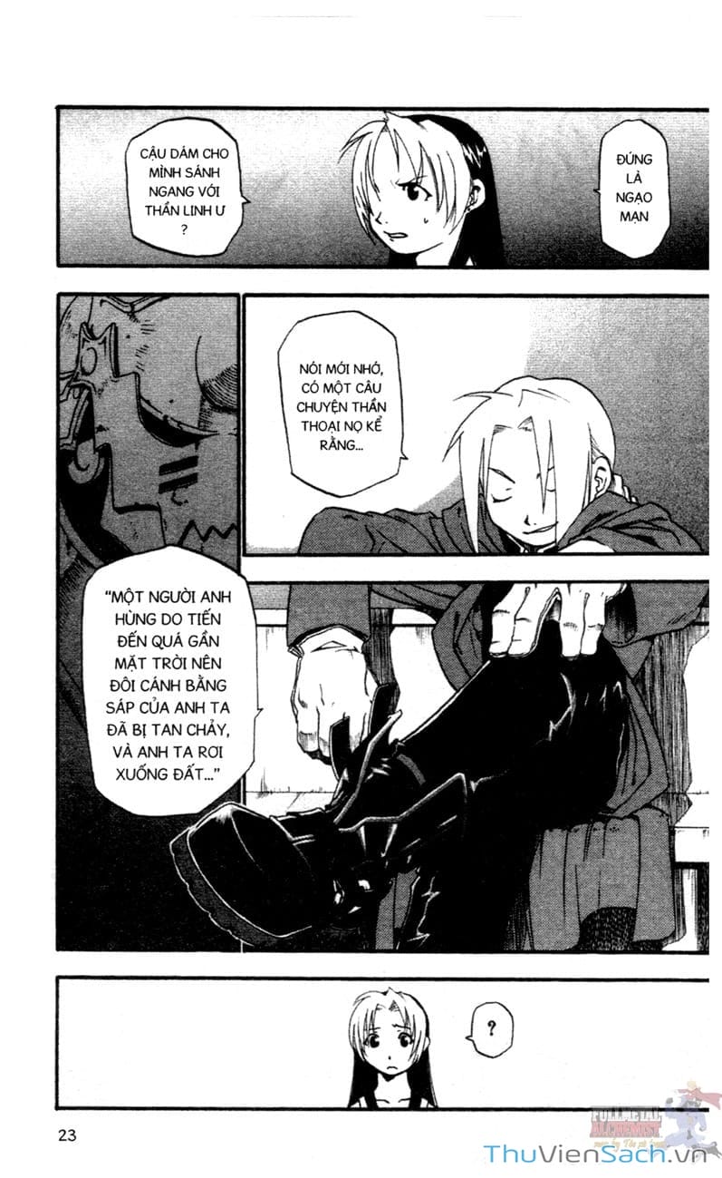 Truyện Tranh Giả Kim Thuật Sư trang 4