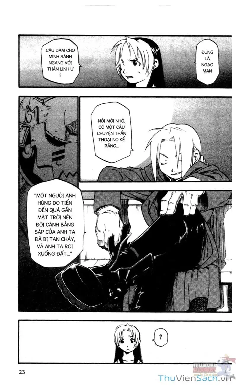 Truyện Tranh Giả Kim Thuật Sư trang 4