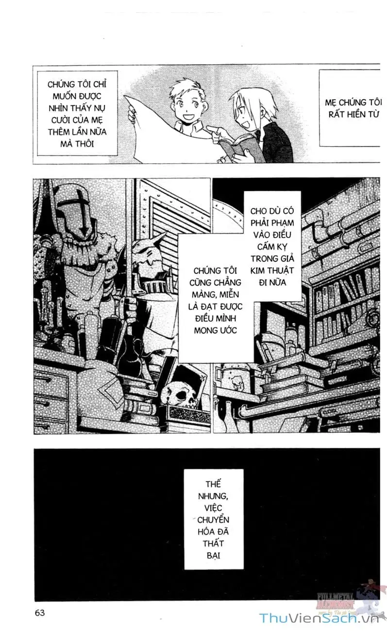 Truyện Tranh Giả Kim Thuật Sư trang 4