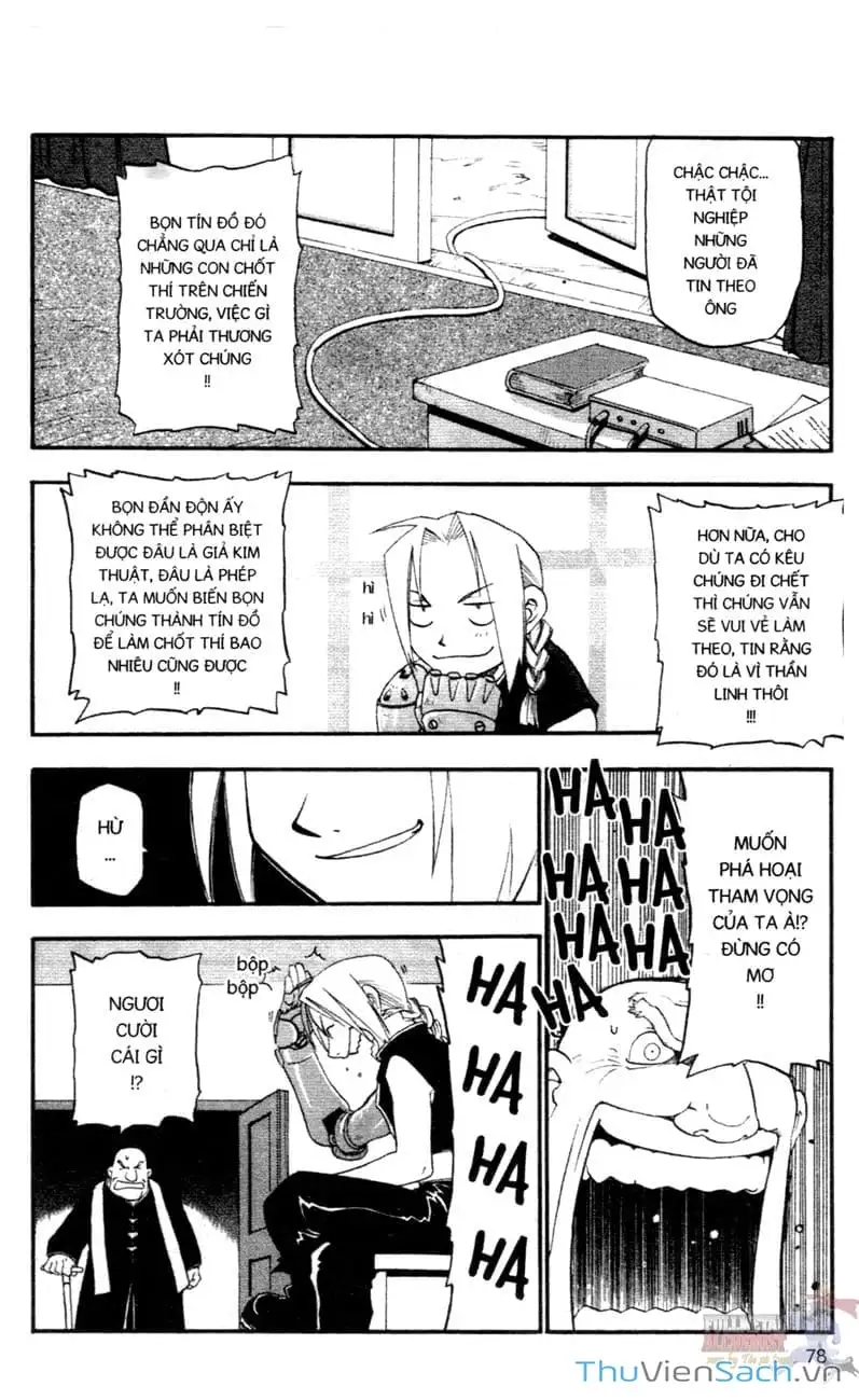 Truyện Tranh Giả Kim Thuật Sư trang 4