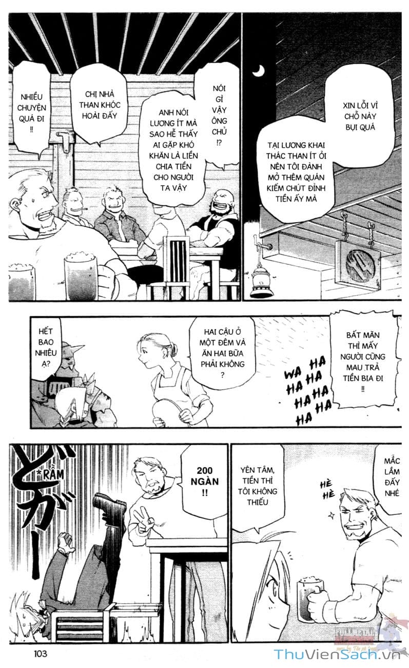 Truyện Tranh Giả Kim Thuật Sư trang 4