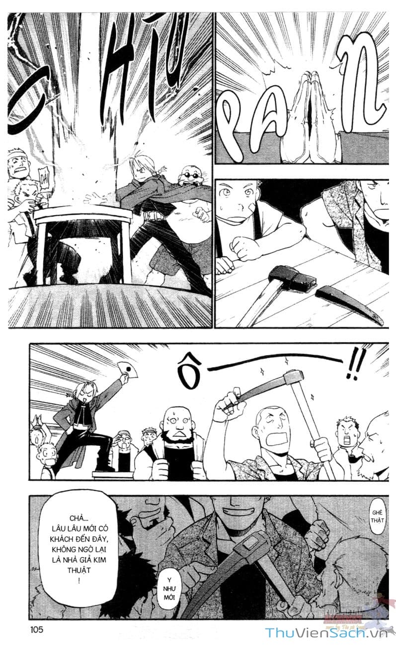 Truyện Tranh Giả Kim Thuật Sư trang 4