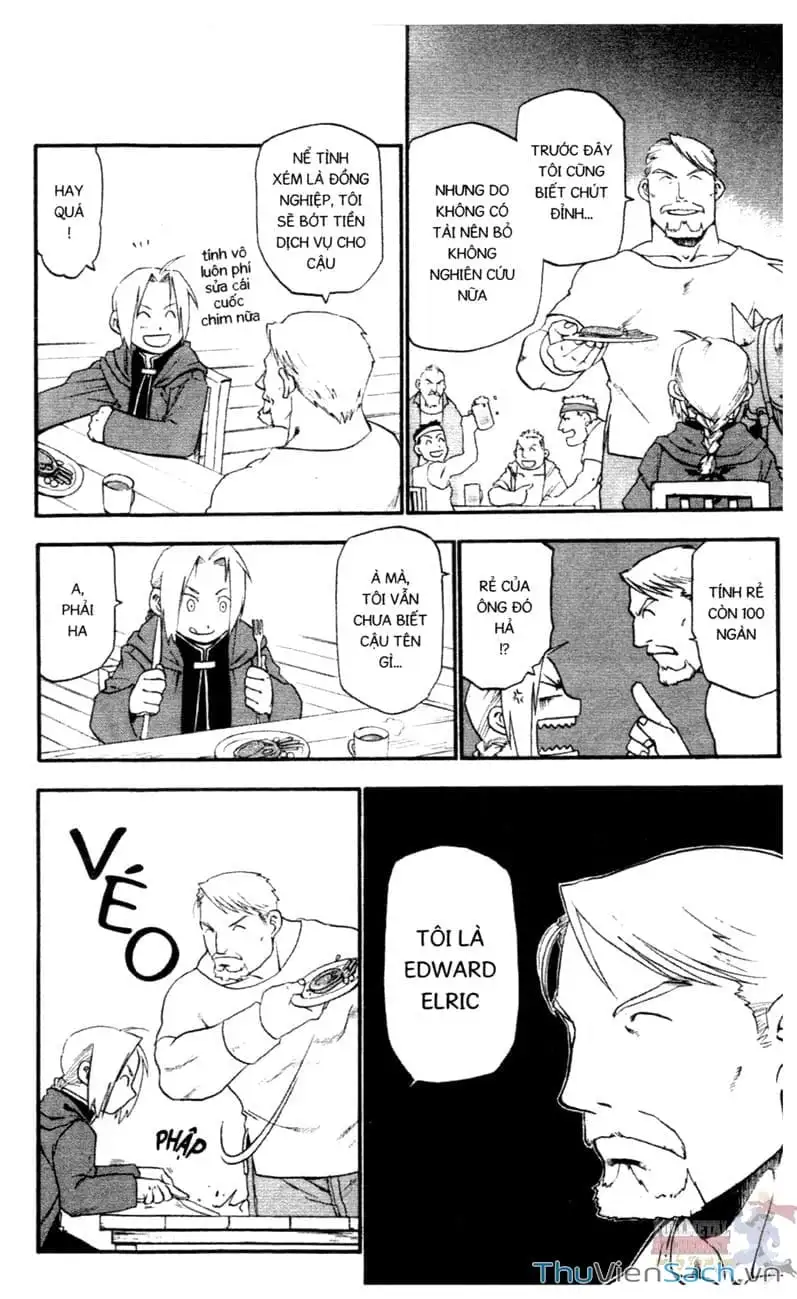 Truyện Tranh Giả Kim Thuật Sư trang 4