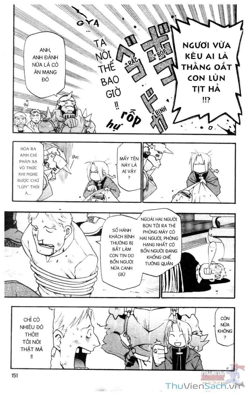 Truyện Tranh Giả Kim Thuật Sư trang 4